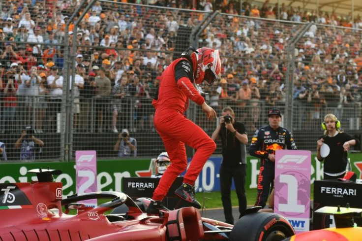 Ferrari's Charles Leclerc took pole in Melbourne