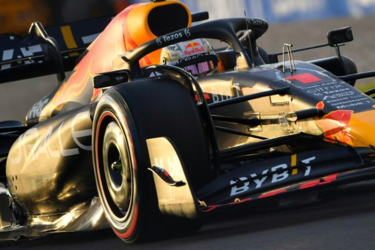 Red Bull's Dutch driver Max Verstappen in action