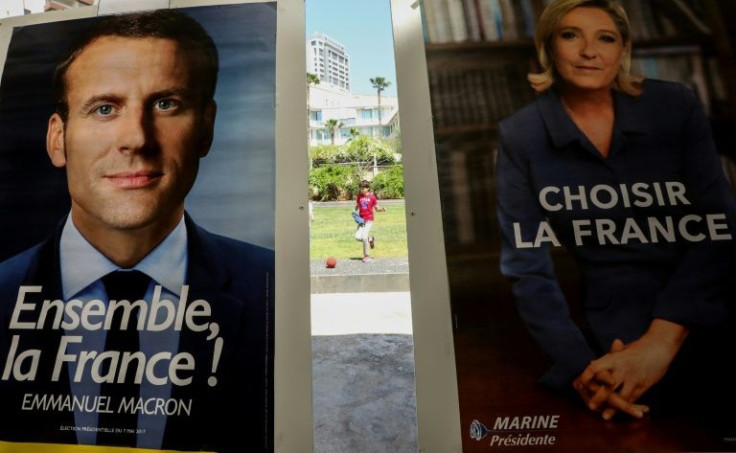President Emmanuel Macron and far-right Front National Marine Le Pen are being tipped to make it to a deciding second-round vote