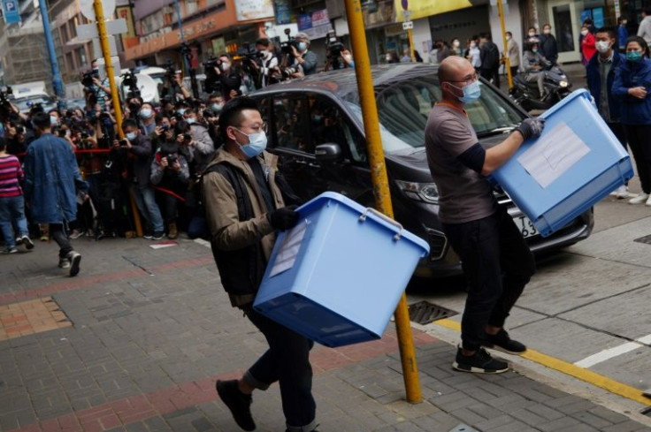 Police raided and shuttered Stand News, an online platform where Allan Au worked, last December