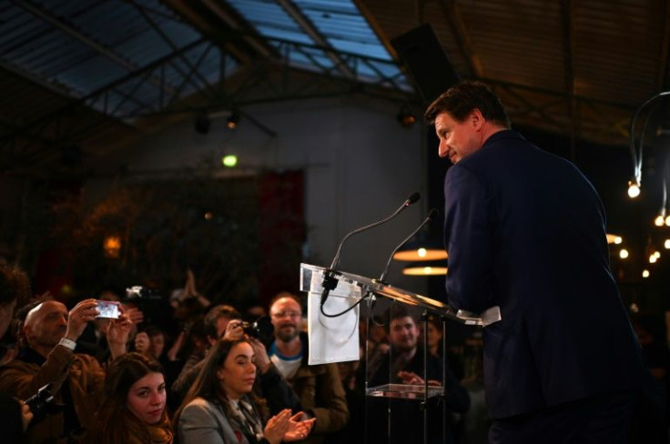 Yannick Jadot from the Europe Ecology-The Greens party (EELV) was eliminated in Sunday's first round with a score of around 4.6 percent, following a campaign that never gathered momentum.