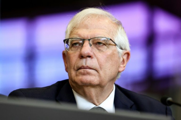 Top EU diplomat Josep Borrell said the efficacy of the sanctions were being discussed