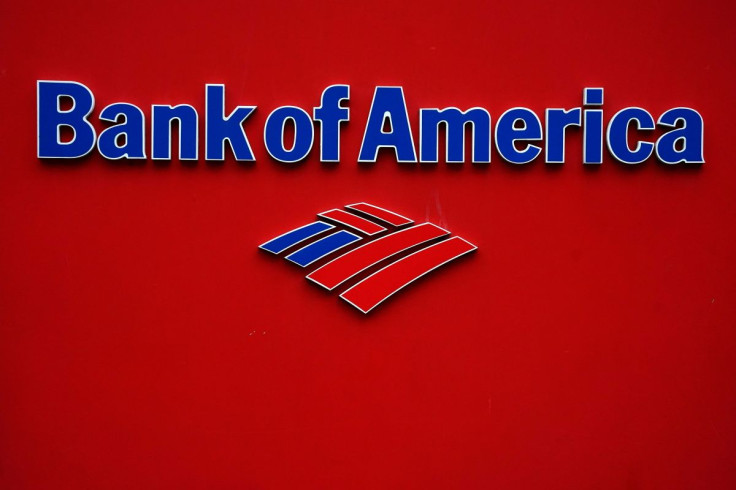 A Bank of America logo is pictured in the Manhattan borough of New York City, New York, U.S., January 30, 2019. 