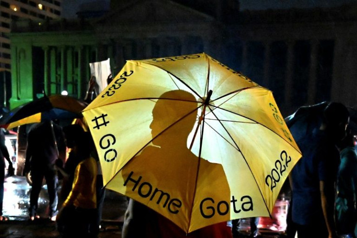 Food and fuel shortages have stoked public anger, with protesters coming out daily since Saturday to call for President Gotabaya Rajapaksa to step down