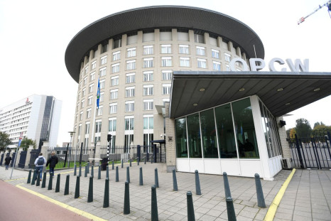 The headquarters of the Organization for the Prohibition of Chemical Weapons (OPCW) is pictured in The Hague, Netherlands, October 4, 2018. 