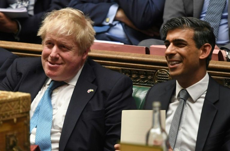 UK police said Prime Minister Boris Johnson and finance minister Rishi Sunak broke Covid-19 lockdown laws