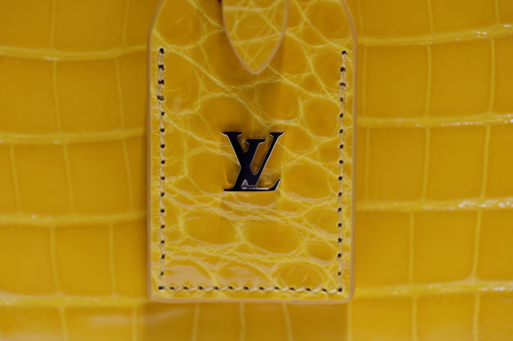 A handbag manufactured at the Atelier Louis Vuitton is pictured during the inauguration in Vendome, France, February 22, 2022.