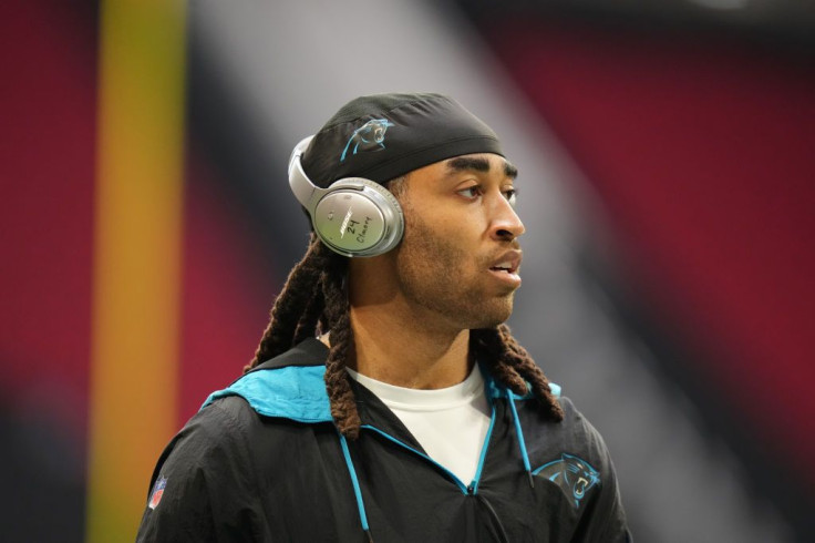 Stephon Gilmore #9 of the Carolina Panthers