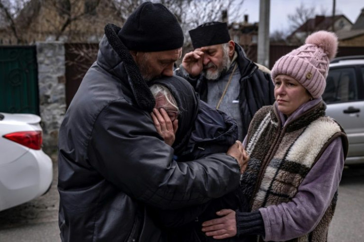 Gostomel, the site of a bitter battle over an airfield coveted by Russia, has witnessed its own share of suffering