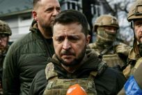 Ukrainian President Volodymyr Zelensky has accused Russia of 'genocide'