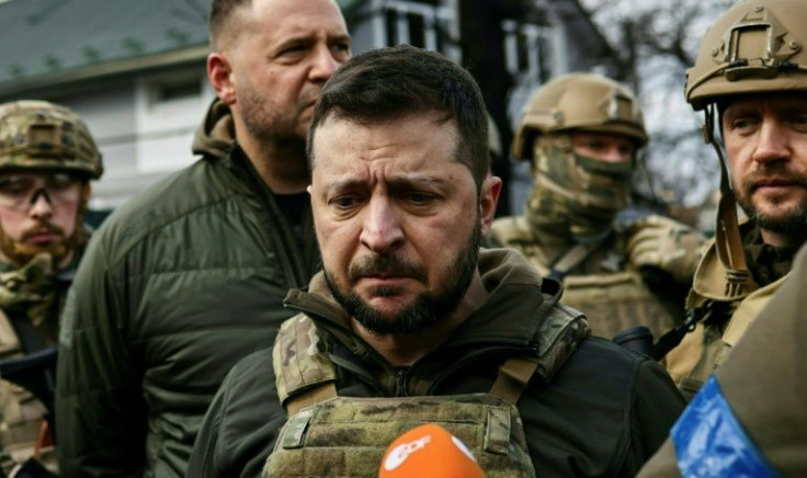 Ukrainian President Volodymyr Zelensky has accused Russia of 'genocide'