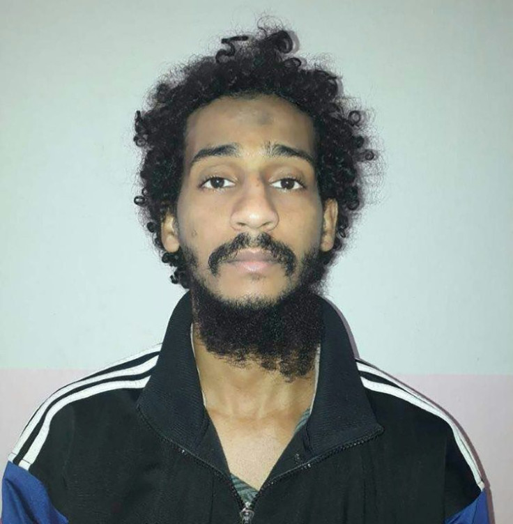 Alleged Islamic State 'Beatle' El Shafee Elsheikh in a handout photo taken following his capture by Syrian Democratic Forces