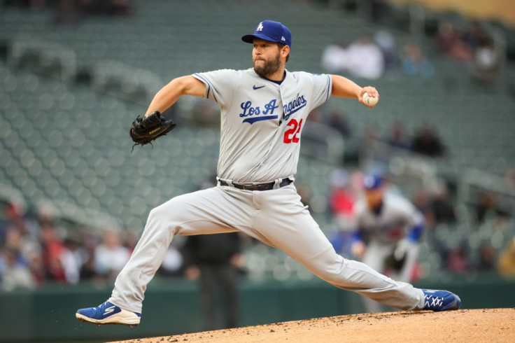  Clayton Kershaw #22 of the Los Angeles Dodgers 