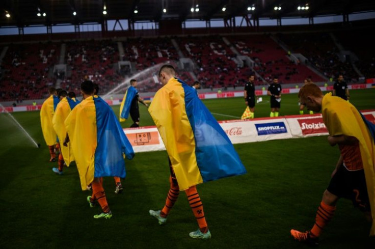 Shakhtar Donetsk are playing a series of friendly matches to raise money for children orphaned by the war
