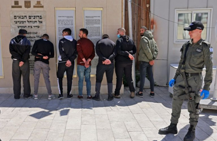 Around 400 people were arrested, according to a Palestinian NGO