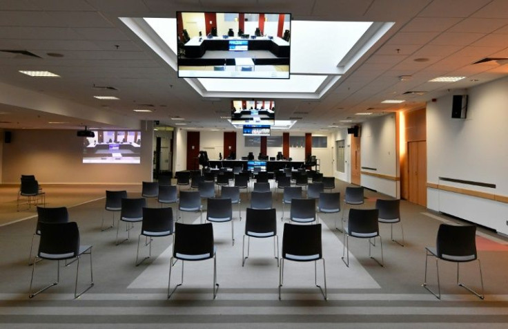 The trial is being held in the former NATO headquarters which has been converted into a Belgian court