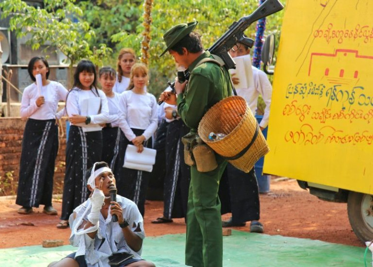 Thangyat performances were prohibited under the previous junta regime which ruled for almost 50 years, and it was not until 2013 that the ban was lifted