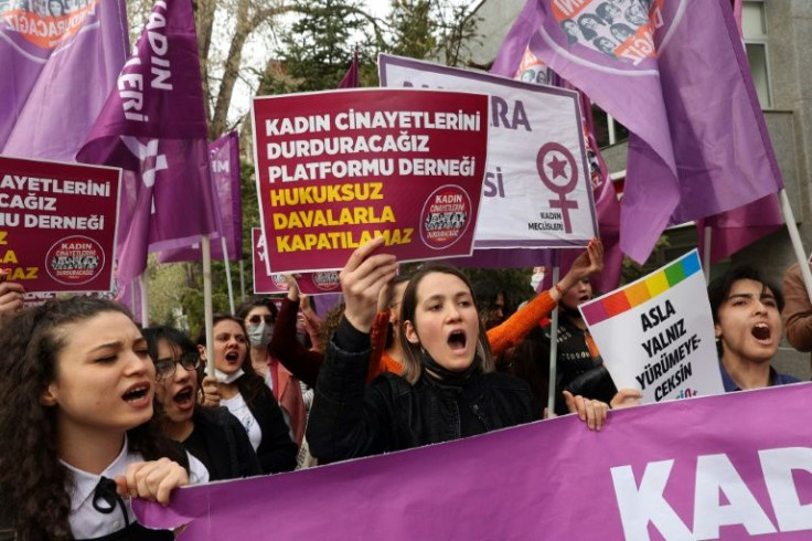 We Will Stop Femicide says 280 women were killed in Turkey last year, many of the murders committed by family members