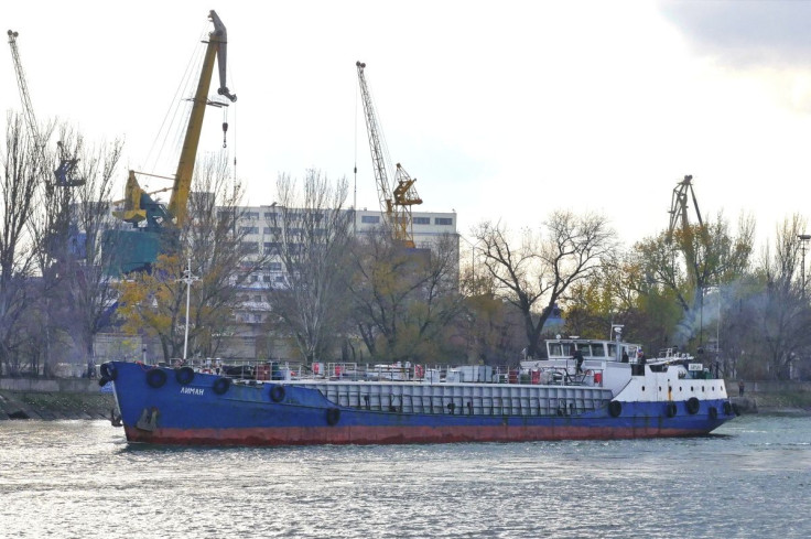 The merchant fuel ship which sank off the coast of Gabes in Tunisia on April 15, 2022 is seen this handout picture taken in Rostov-on-Don, Russia November 12, 2017. Picture taken November 12, 2017. Dmitry Frolov/Handout via REUTERS
