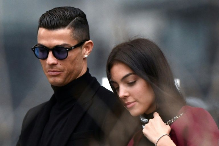 Cristiano Ronaldo (left) and his partner Georgina Rodriguez (right) announced the death of their baby son on Monday