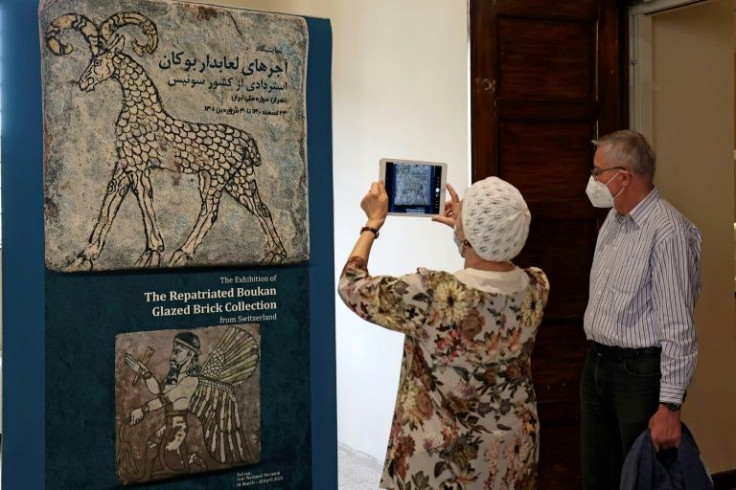 The looted artifacts were found in Switzerland