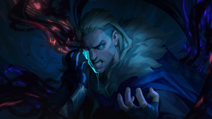 A teaser for Fade showing Sova getting attacked by darkness - Valorant 