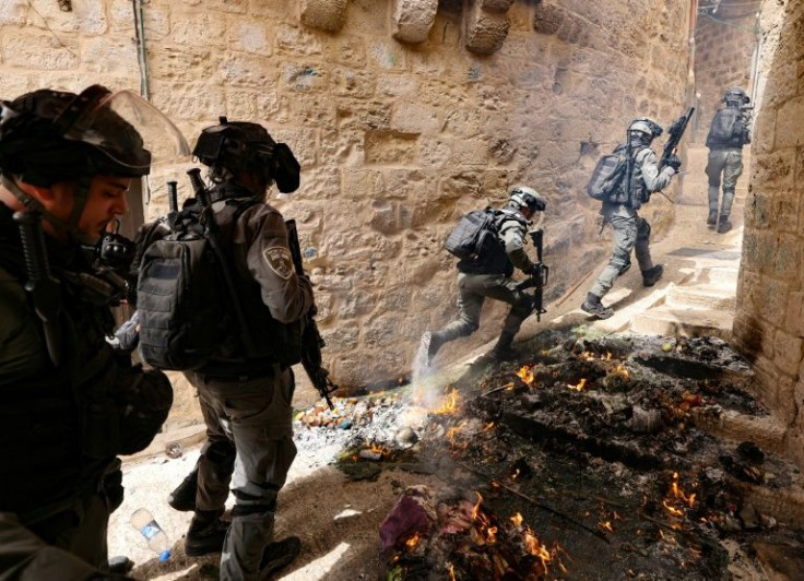 Israeli police have clashed repeatedly with Palestinian protesters in and around the Al-Aqsa mosque compound in recent days