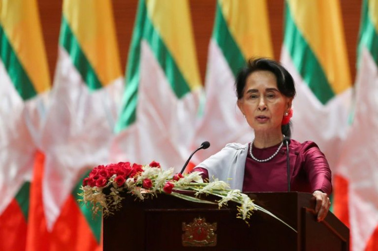The Nobel laureate has been detained since her government was forced out in a coup last year that triggered mass protests