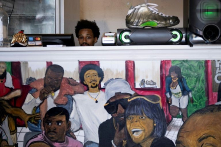"I want to have a whole shebang, just remind everybody we're still here to give back to the community, get high and have a wonderful life," says Sneaker Headz' co-owner Kashous Solomon, 22