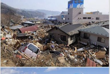 Japan Tsunami:  From devastation to hope (Before & After Photos)