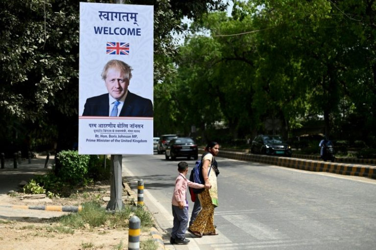 Britain's Prime Minister Boris Johnson visits Gujarat on Thursday and New Delhi on Friday