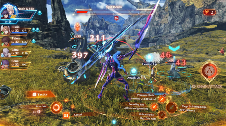 Xenoblade Chronicles 3 features an enhanced version of the series' deep action combat 