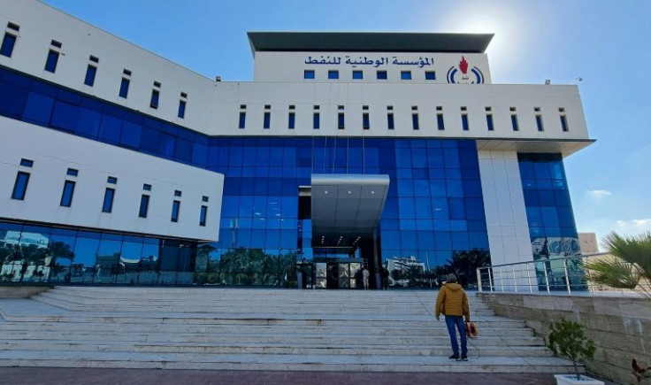 The headquarters of Libya's National Oil Corporation in Tripoli