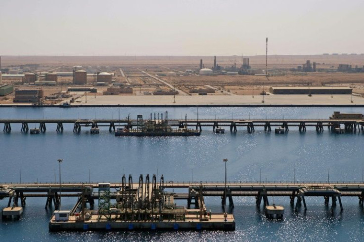 The Brega oil port in Libya