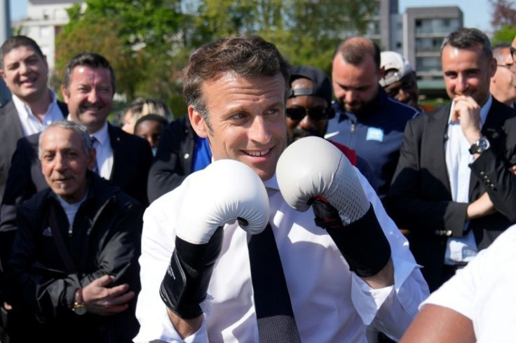 'Determined, focused' Macron prepares for the final election round