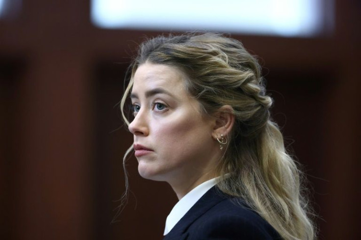 Actress Amber Heard attending the defamation trial against her at the Fairfax County Circuit Court filed by her ex-husband Johnny Depp