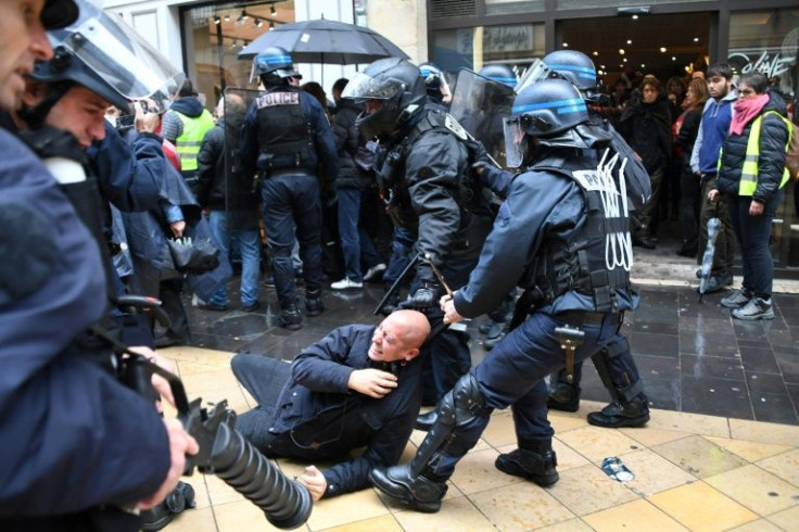 Many on the left were outraged by police tactics used to snuff out anti-government "Yellow Vest" protests in 2018-19
