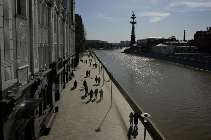 Muscovites are crowding into restaurants and theatres and wandering outdoors