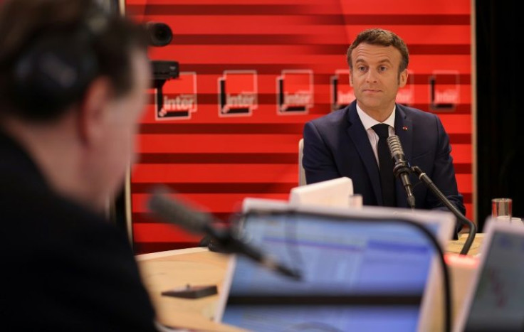 'Her answers aren't viable,' Emmanuel Macron said of his rival Marine Le Pen on Friday.