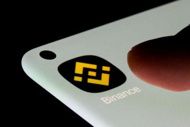Binance app is seen on a smartphone in this illustration taken, July 13, 2021. 
