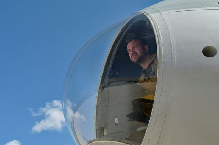 NATO monitors all activity in the Mediterranean from planes like the glass-nosed Atlantique 2 on Crete's base of Souda