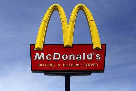 A McDonald's restaurant sign is seen in San Diego, California March 31, 2015. 