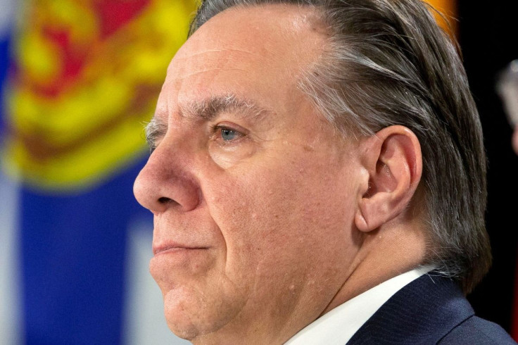 Quebec Premier Francois Legault is pictured during a news conference after a meeting with Canada's provincial premiers in Toronto, Ontario, Canada December 2, 2019.