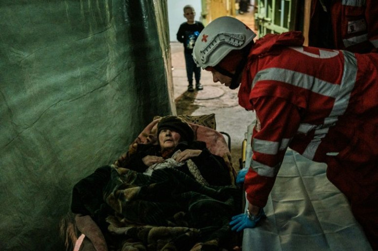 The Ukrainian Red Cross is evacuating the disabled and elderly from Severodonetsk ahead of a feared Russian offensive