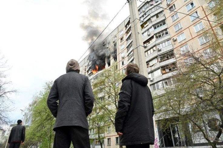Three rockets struck within a few seconds on Friday, just after 4:00 pm