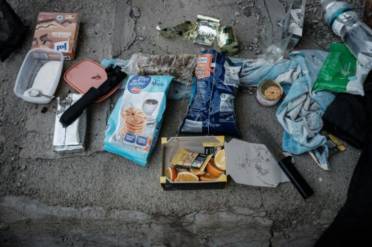 In the eastern city of Severodonetsk, Ukrainian troops had hidden their small stock of supplies under a bridge after they were hit by Russian mortar rounds in the night
