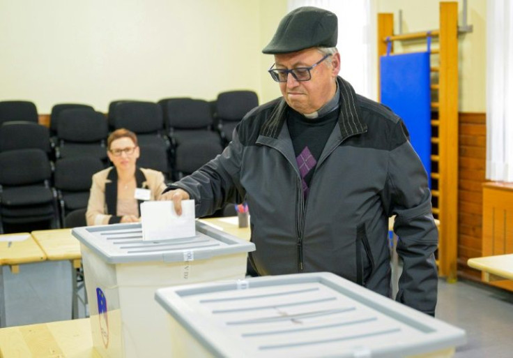 A high turnout is predicted for the tight race between the PM's Slovenian Democratic Party and the upstart Freedom Party