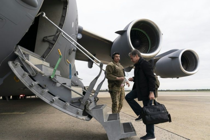 US Secretary of State Antony Blinken and Secretary of Defense Lloyd Austin traveled to Kyiv Sunday