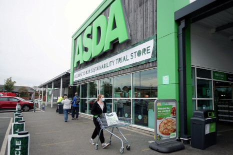 A general view shows the UK supermarket Asda, as the store launches a new sustainability strategy, in Leeds, Britain, October 19, 2020.  