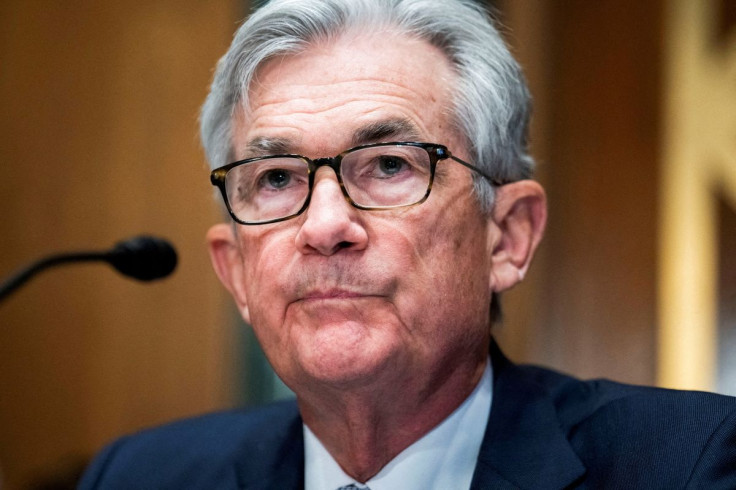 Federal Reserve Chair Jerome Powell testifies before the Senate Banking Committee in Washington, U.S., March 3, 2022. Tom Williams/Pool via REUTERS